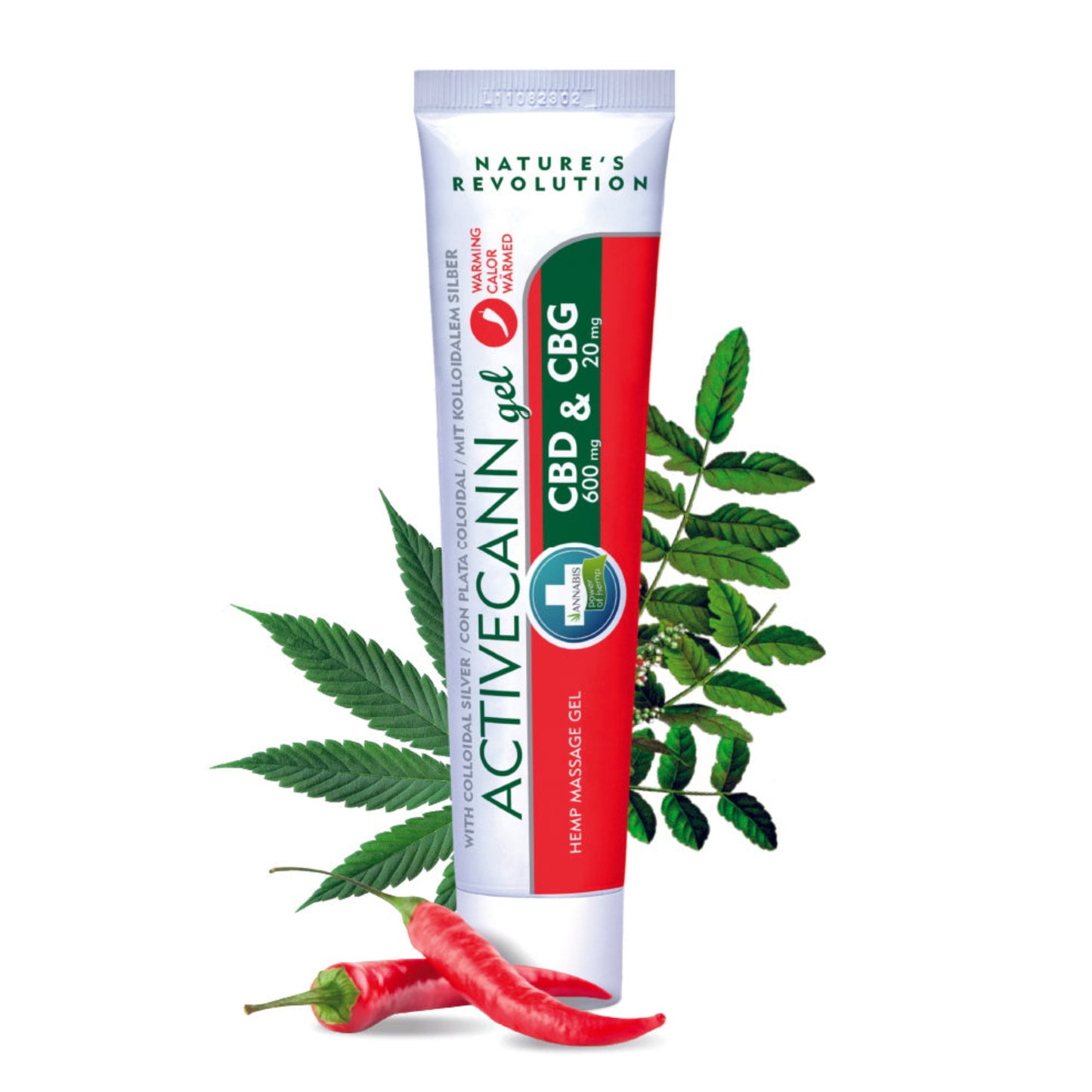 CREMA ACTIVECANN CBD & CBG EFECTO CALOR PARA MASAJE