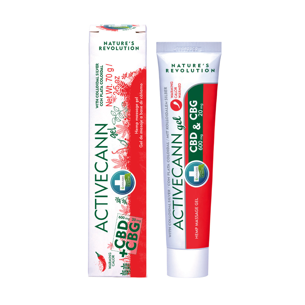 CREMA ACTIVECANN CBD & CBG EFECTO CALOR PARA MASAJE