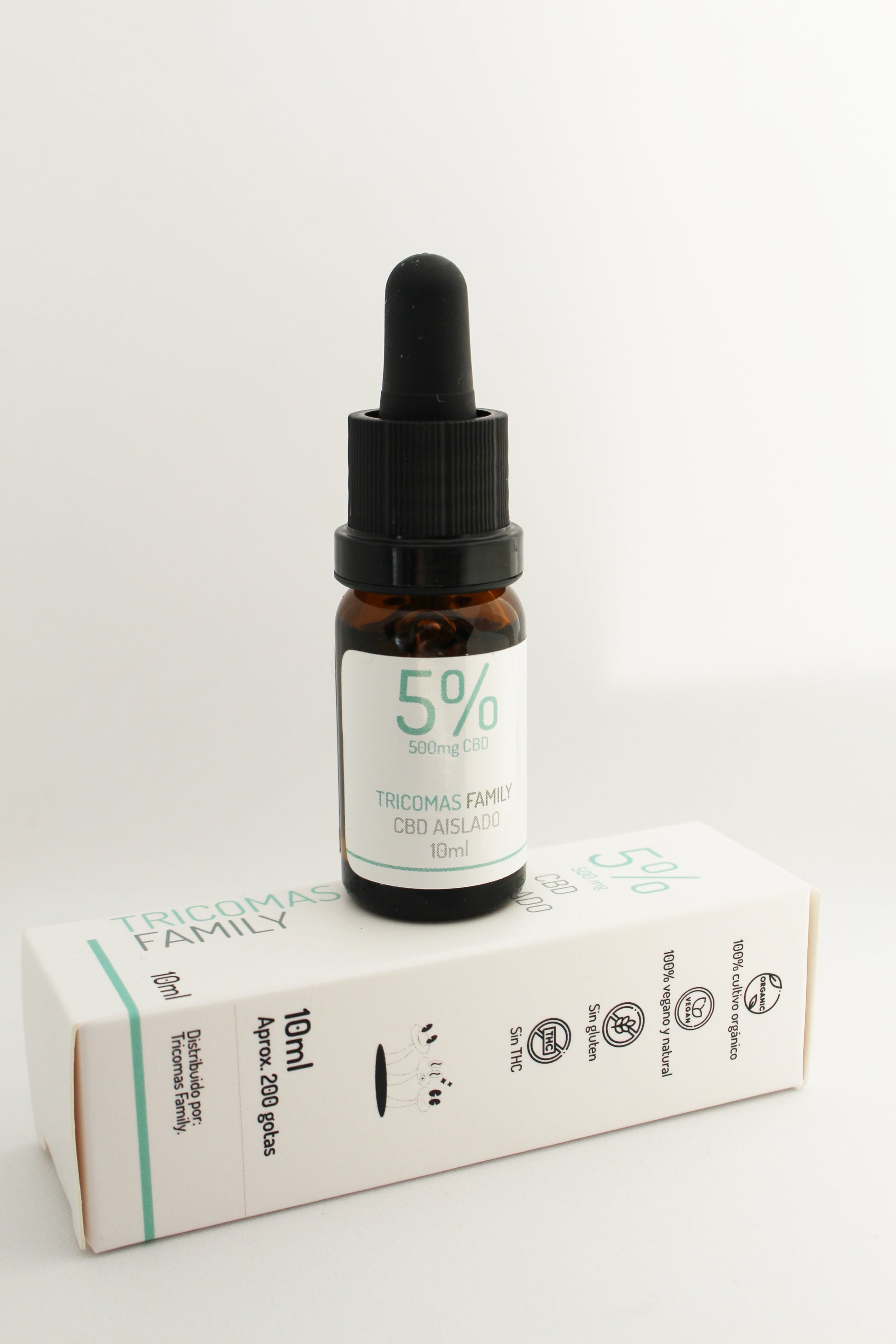 ACEITE CBD AISLADO 5% TRICOMASFAMILY