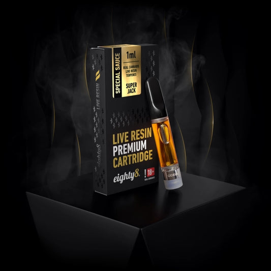 CARTUCHO CBD RESINA VIVA EIGHTY8 SUPER JACK